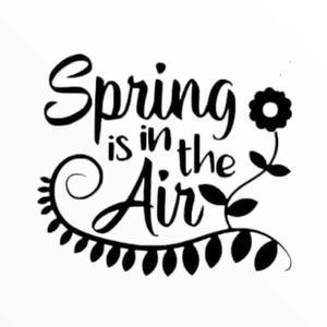 🌟5 Decal/Stickers for $10🌟 "Spring is in the air"